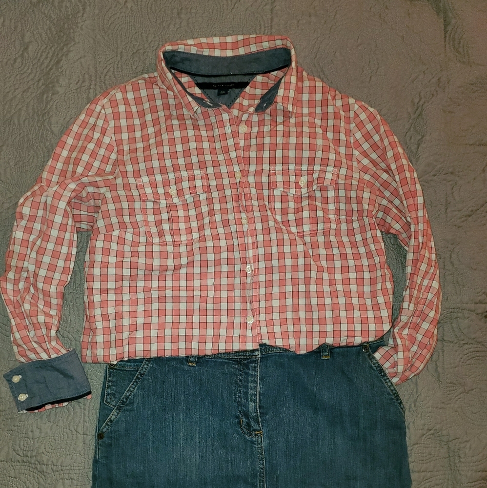 Tommy Hilfiger Plaid button up